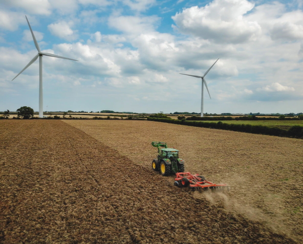 Rural Britain transitioning from fossil fuels to clean power